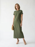 Tuscan Olive Klänning