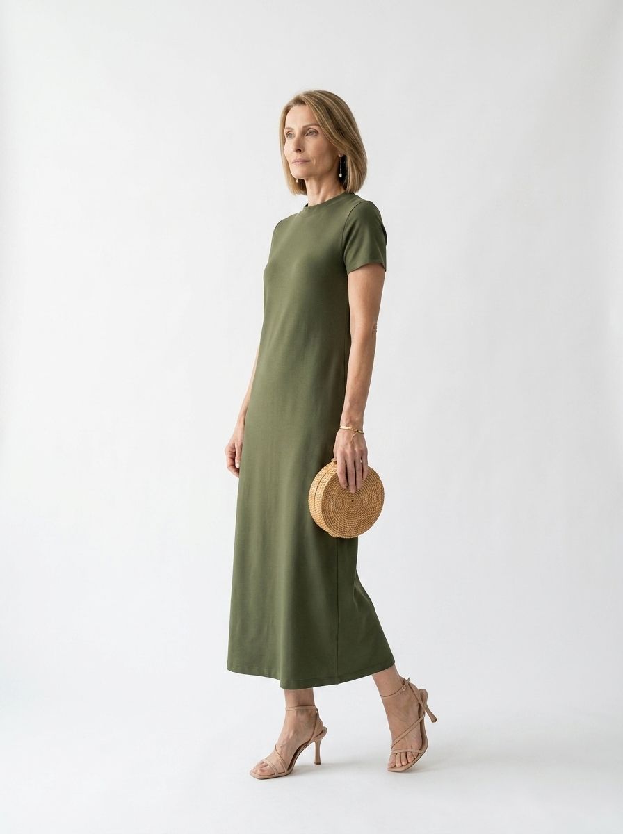 Tuscan Olive Klänning